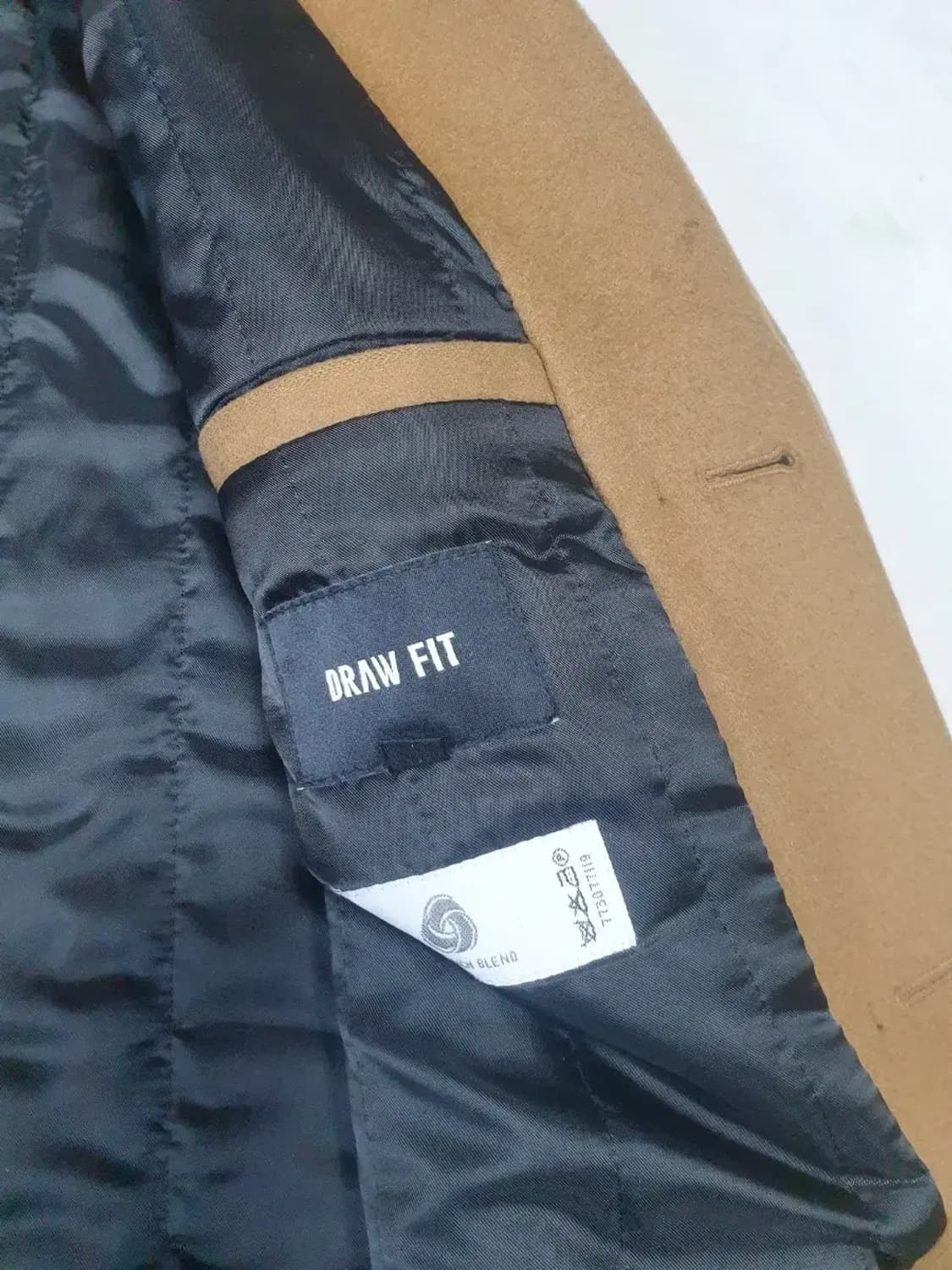 드로우핏 카멜 울캐시미어 코트 상품이미지2