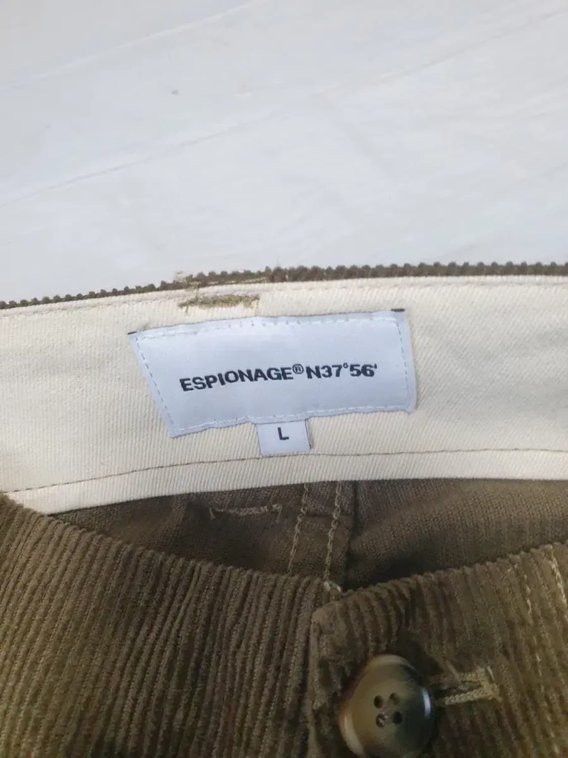 에스피오나지 코듀로이 팬츠 상품이미지2