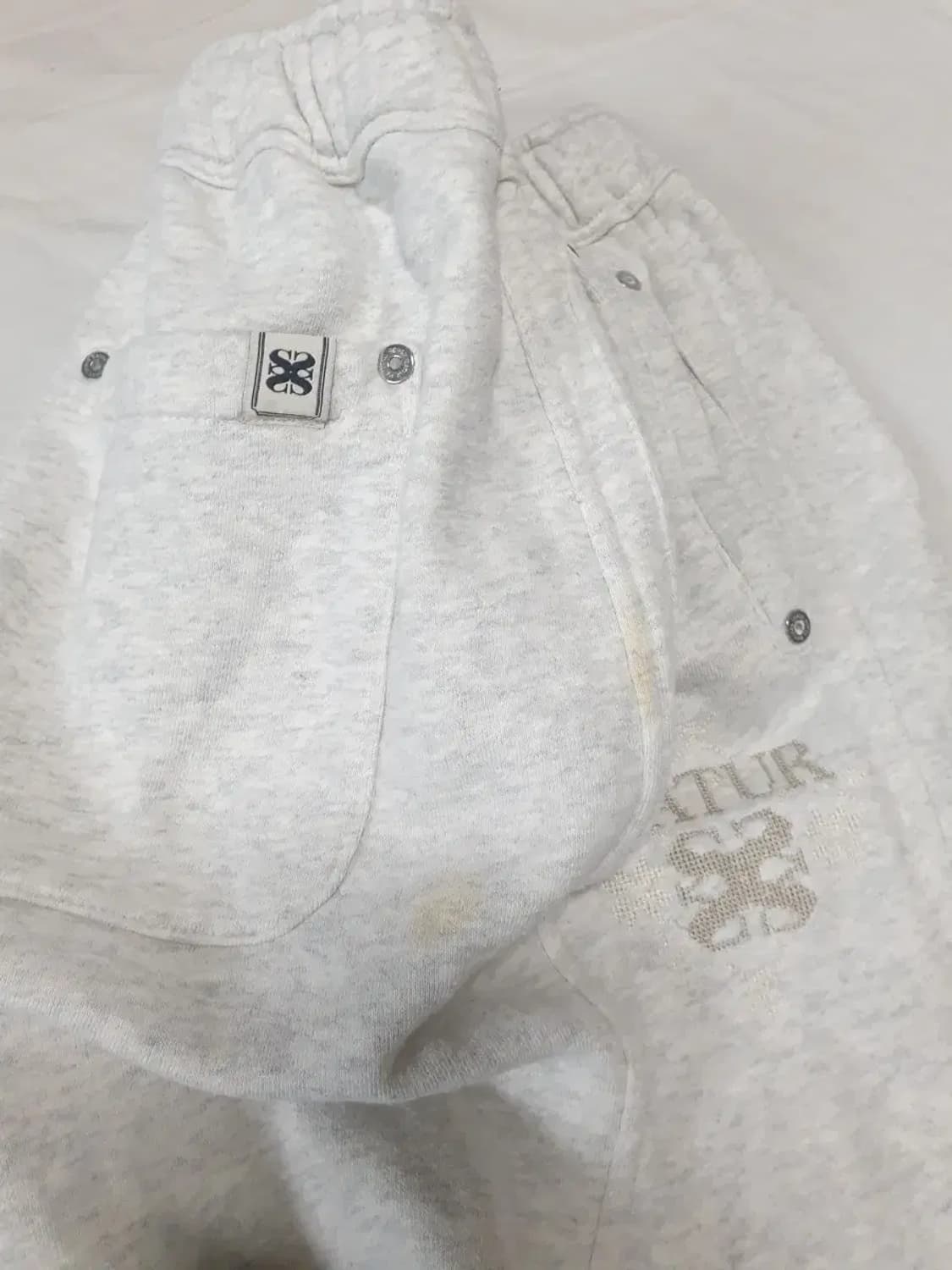 세터 멜란지 트레이닝 조거 팬츠 상품이미지3