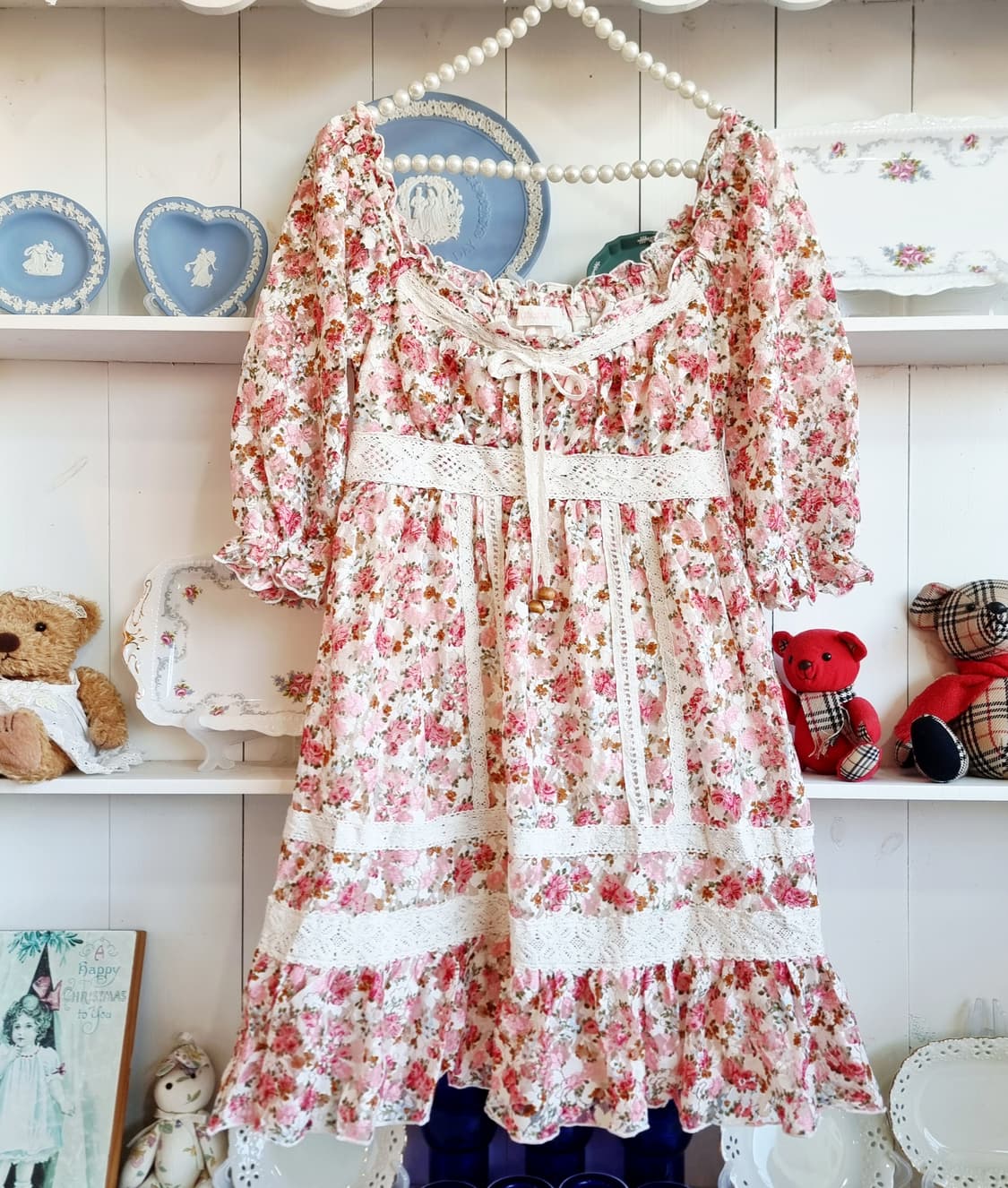 리즈리사 LIZ LISA 오프숄더원피스 상품이미지3