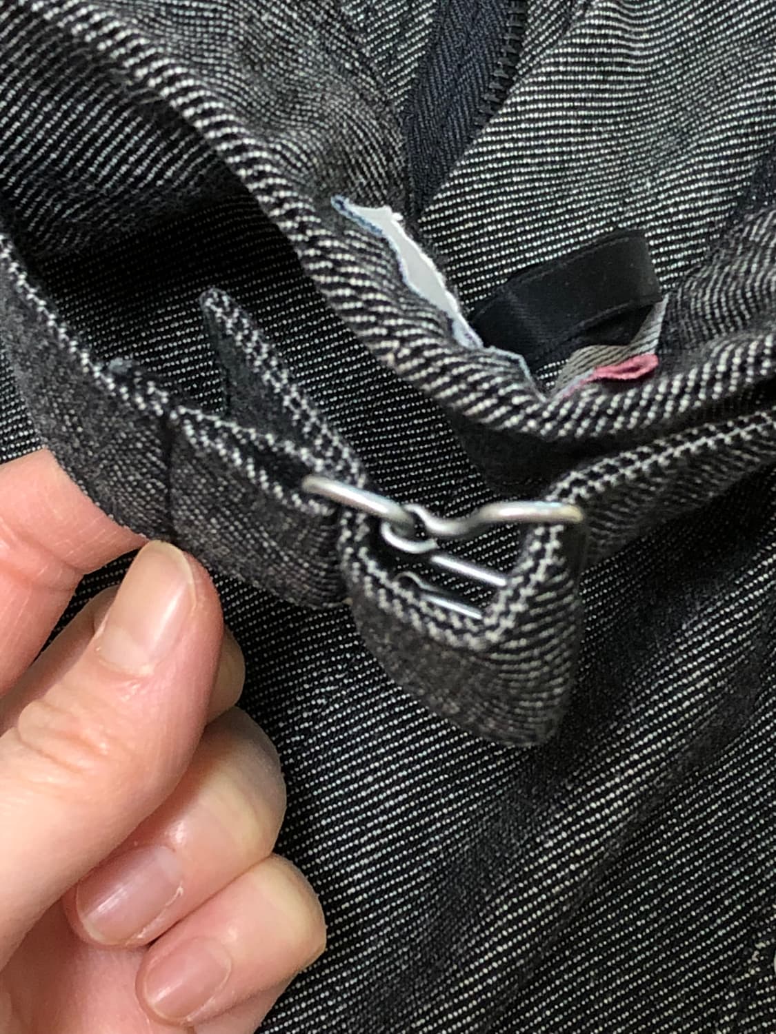 W30 리바이스 엔지니어드 치마 흑청 롱스커트 상품이미지5