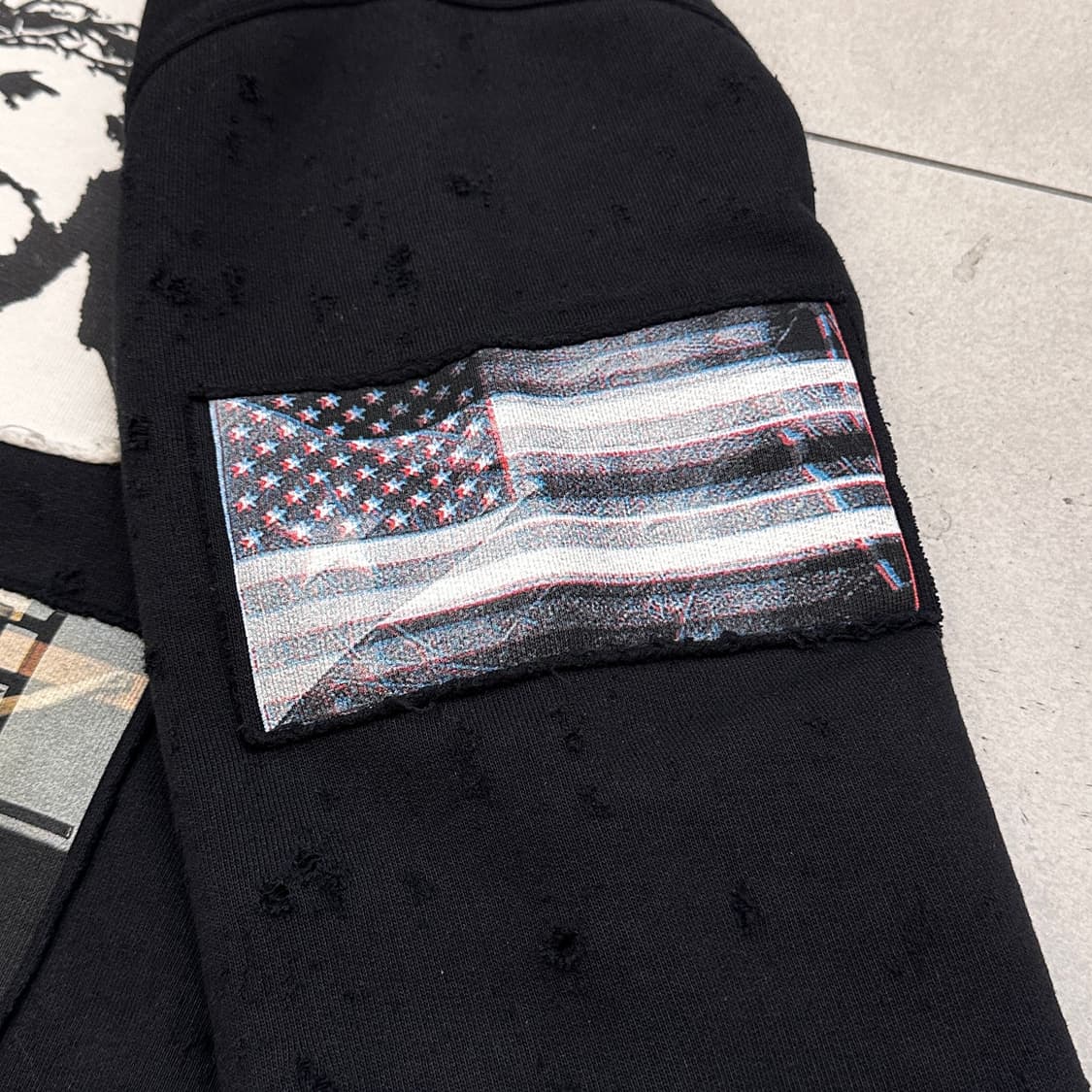 지방시 예수 지저스 패치워크 디스 맨투맨 상품이미지6