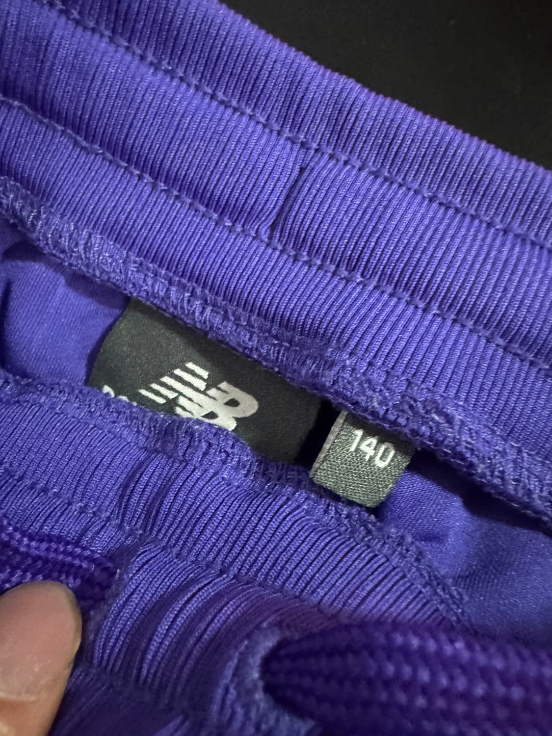 뉴발란스 키즈 트레이닝 져지 세트 140 퍼플 상품이미지2