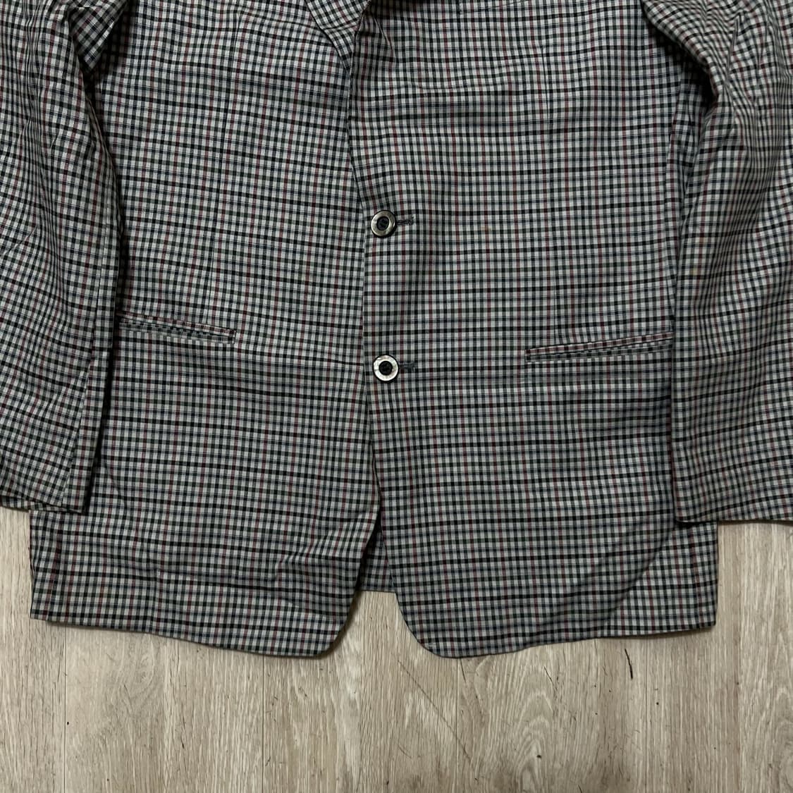 닥스 남성 클래식 체크 정장 자켓 L/100  상품이미지3