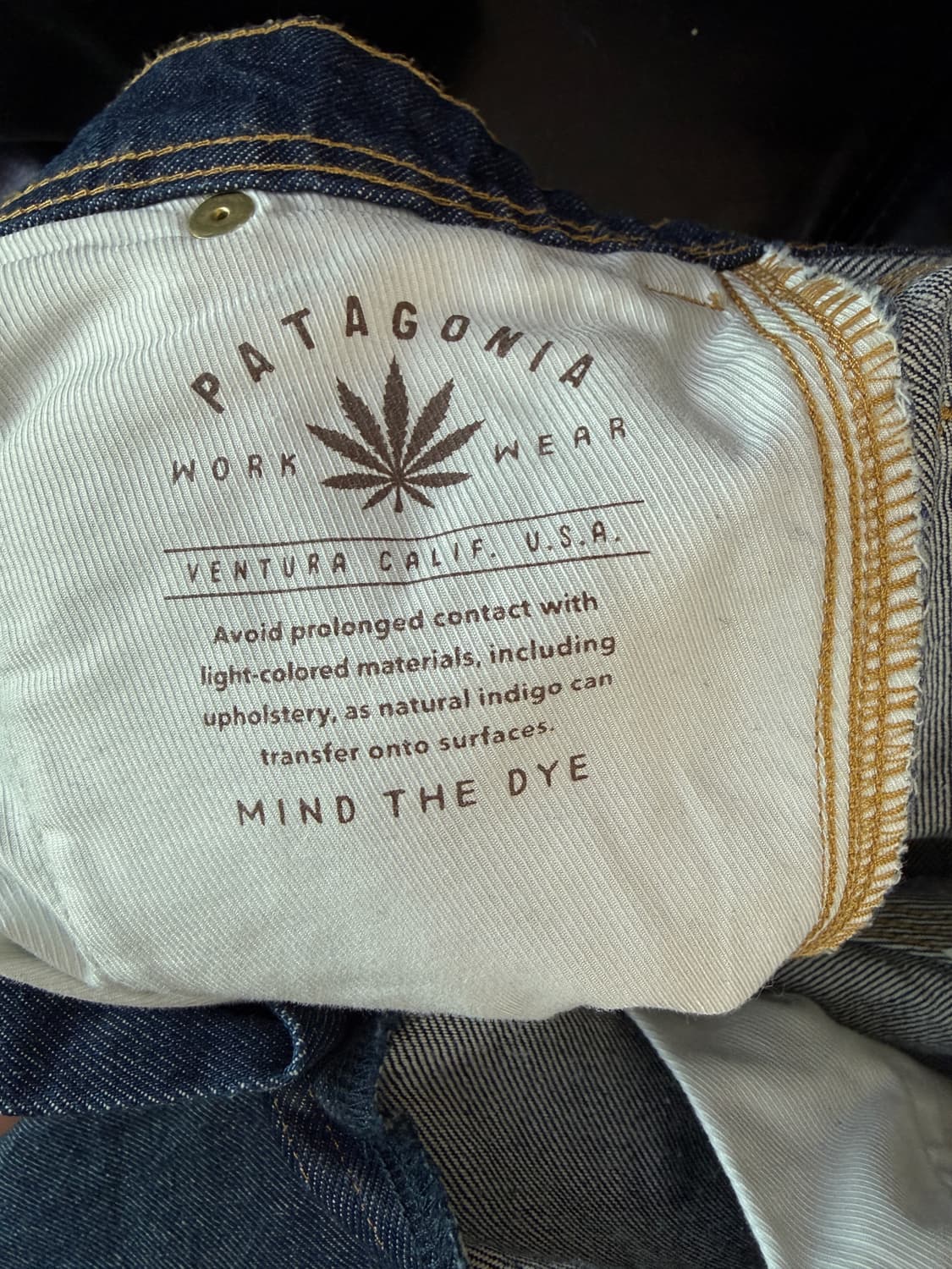 25ss 파타고니아 5포켓 워크데님팬츠 남자 30사이즈 상품이미지5