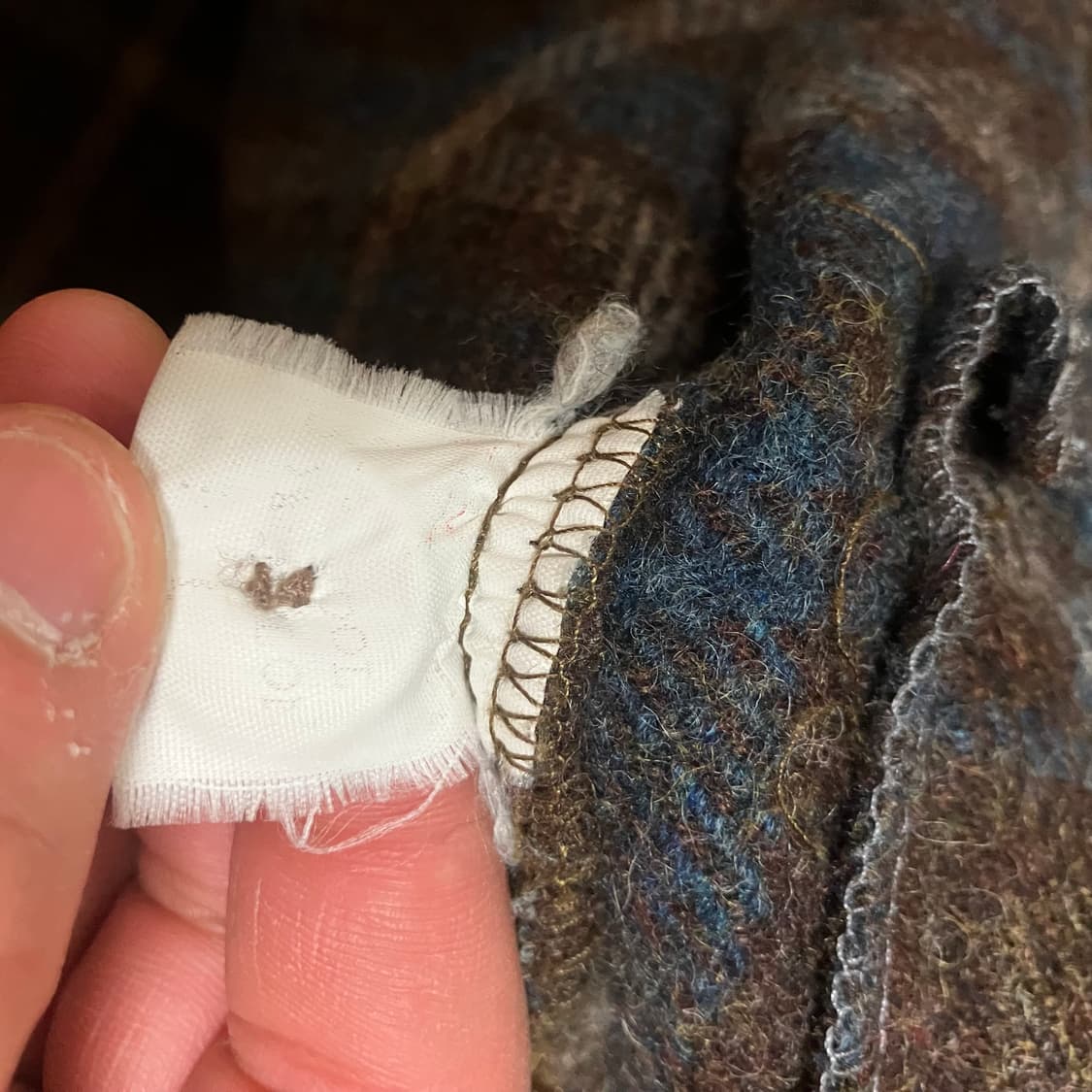 이태리 메이드 울 셔츠 자켓 xl 상품이미지4