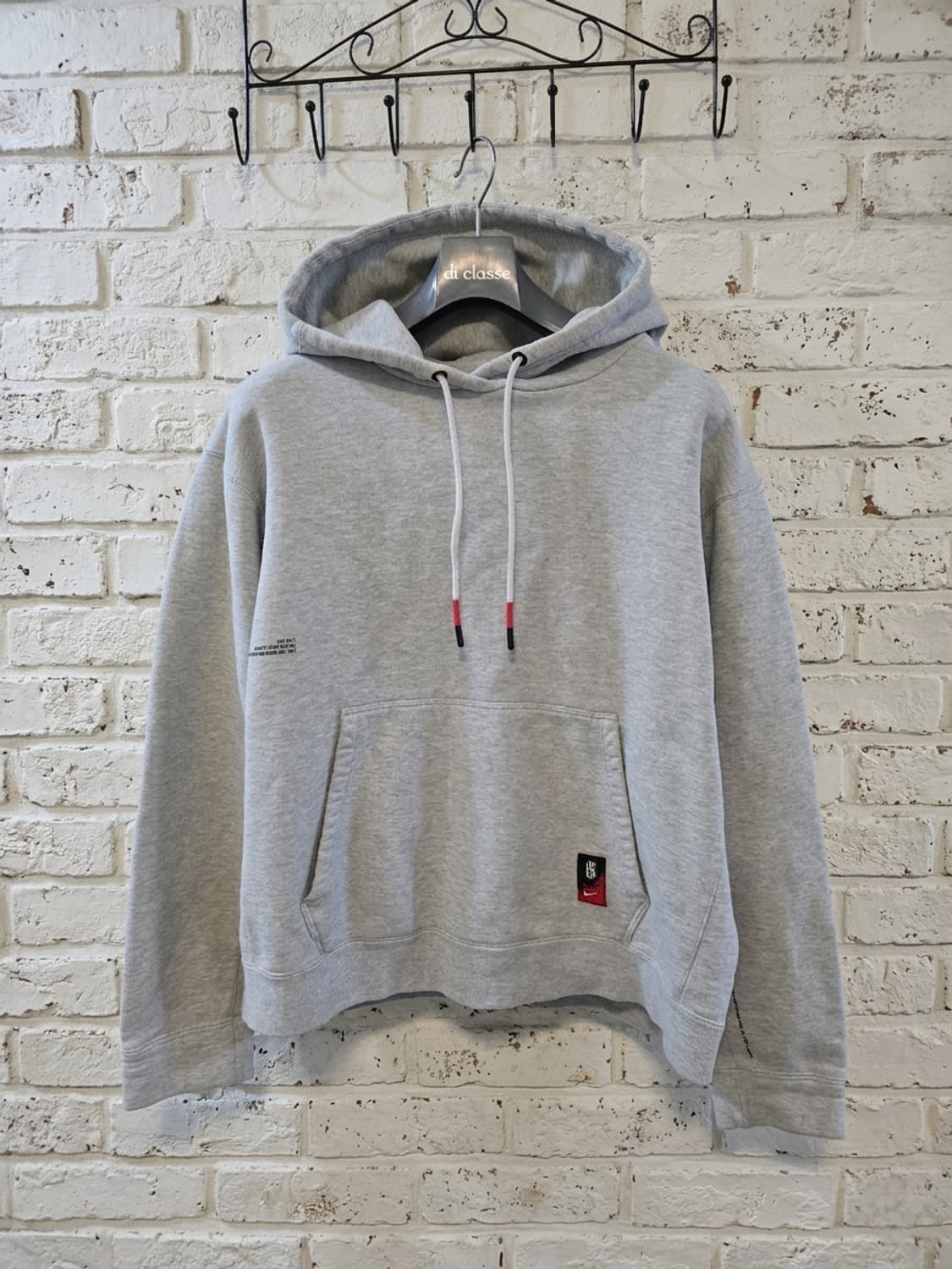 나이키 회색 루즈핏 후드티 XL 상품이미지1