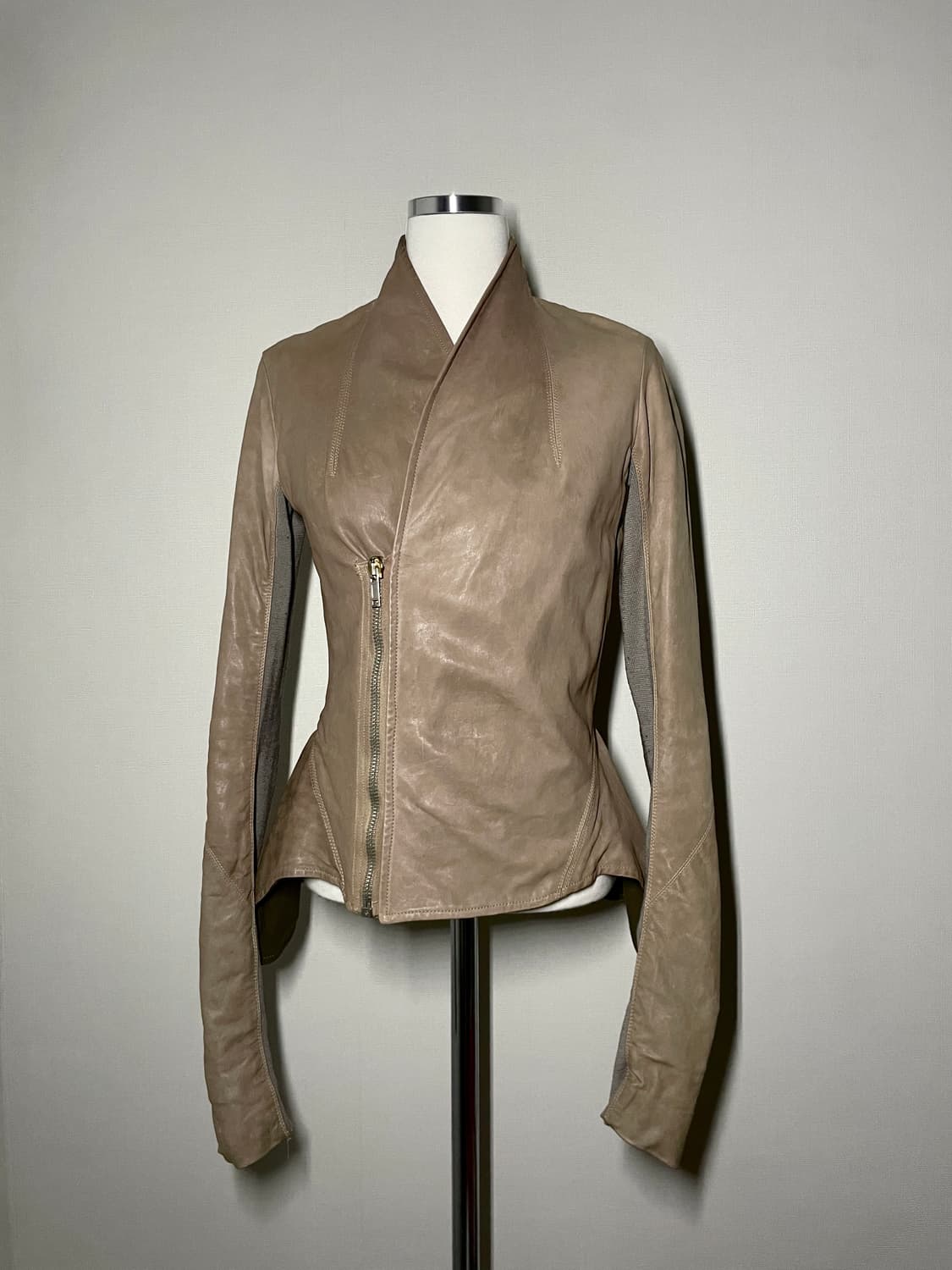 릭 오웬스 램스킨 레더 자켓 상품이미지1