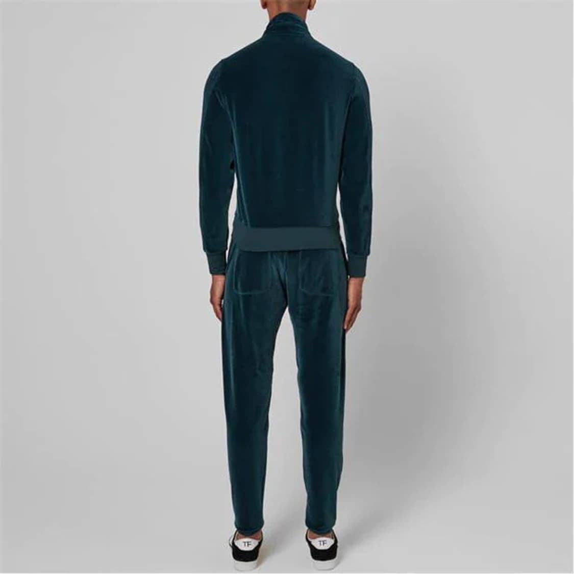 50 / 톰포드 벨벳 벨루어 그린 집업 트랙 자켓 상품이미지9