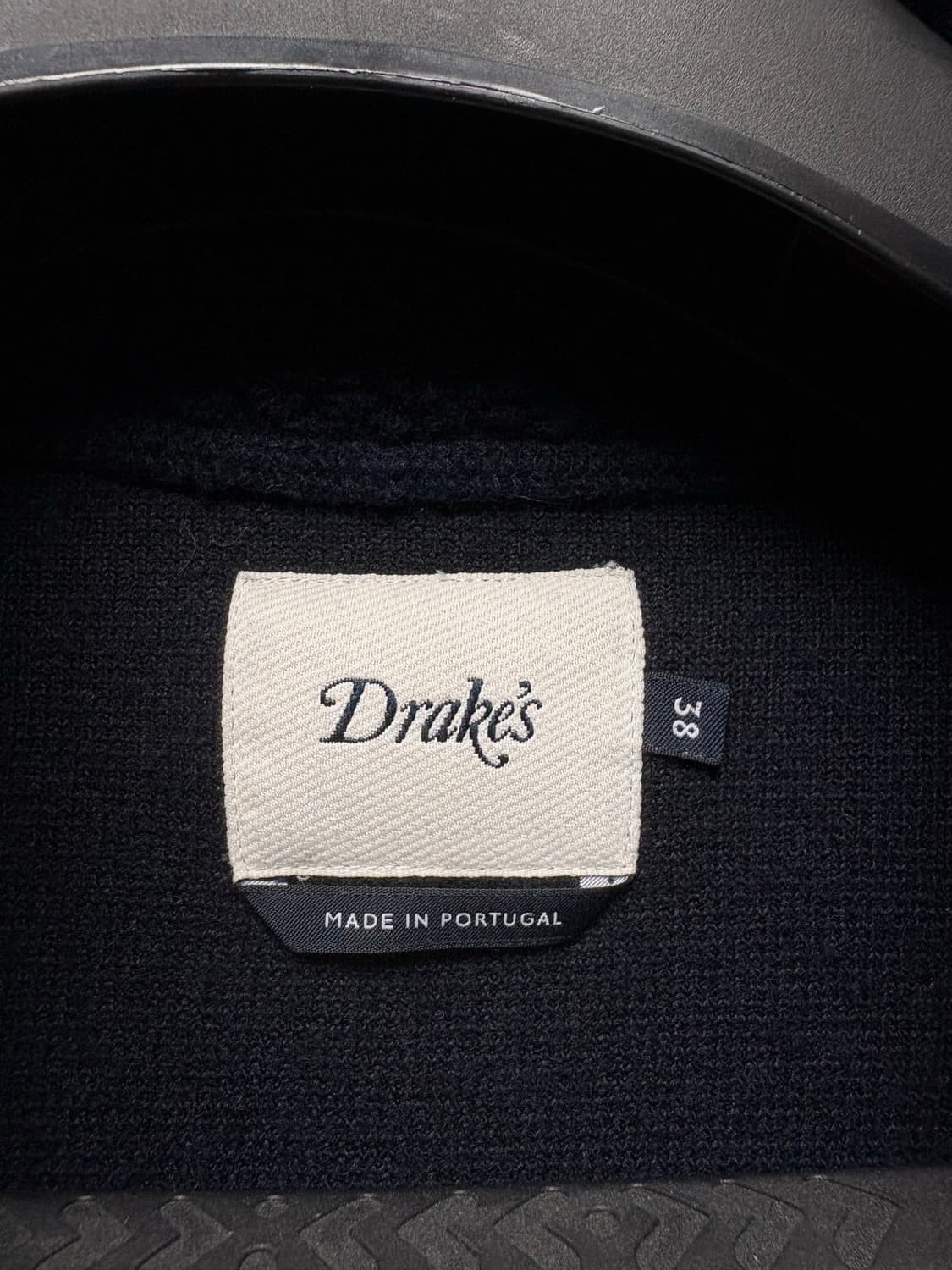 [38]드레익스 drakes 네이비 부클 플리스 상품이미지2