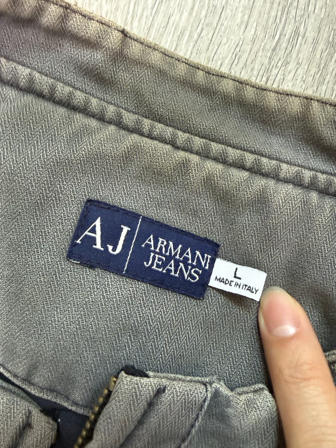00s Armani jeans 워크자켓 상품이미지4