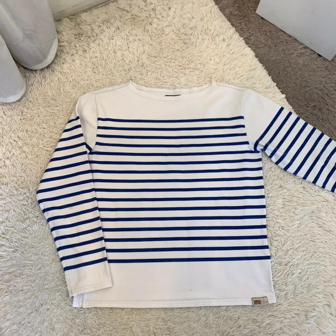 폴로 스트라이프 라운드 긴팔 상품이미지2