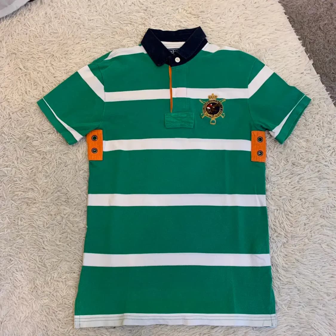 폴로 그린 반팔 카라티 상품이미지3