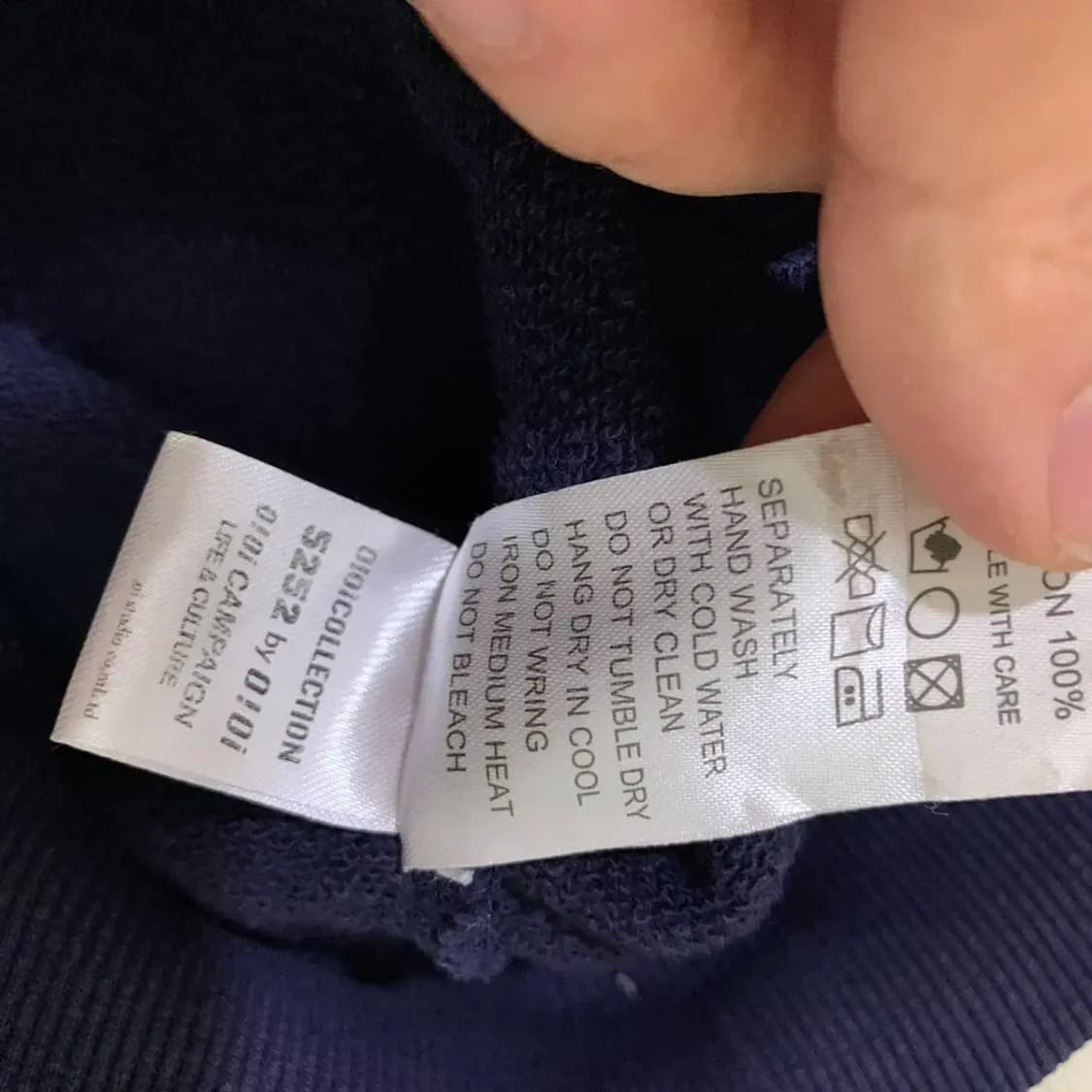 oioi 빅로고 후드티 상품이미지4