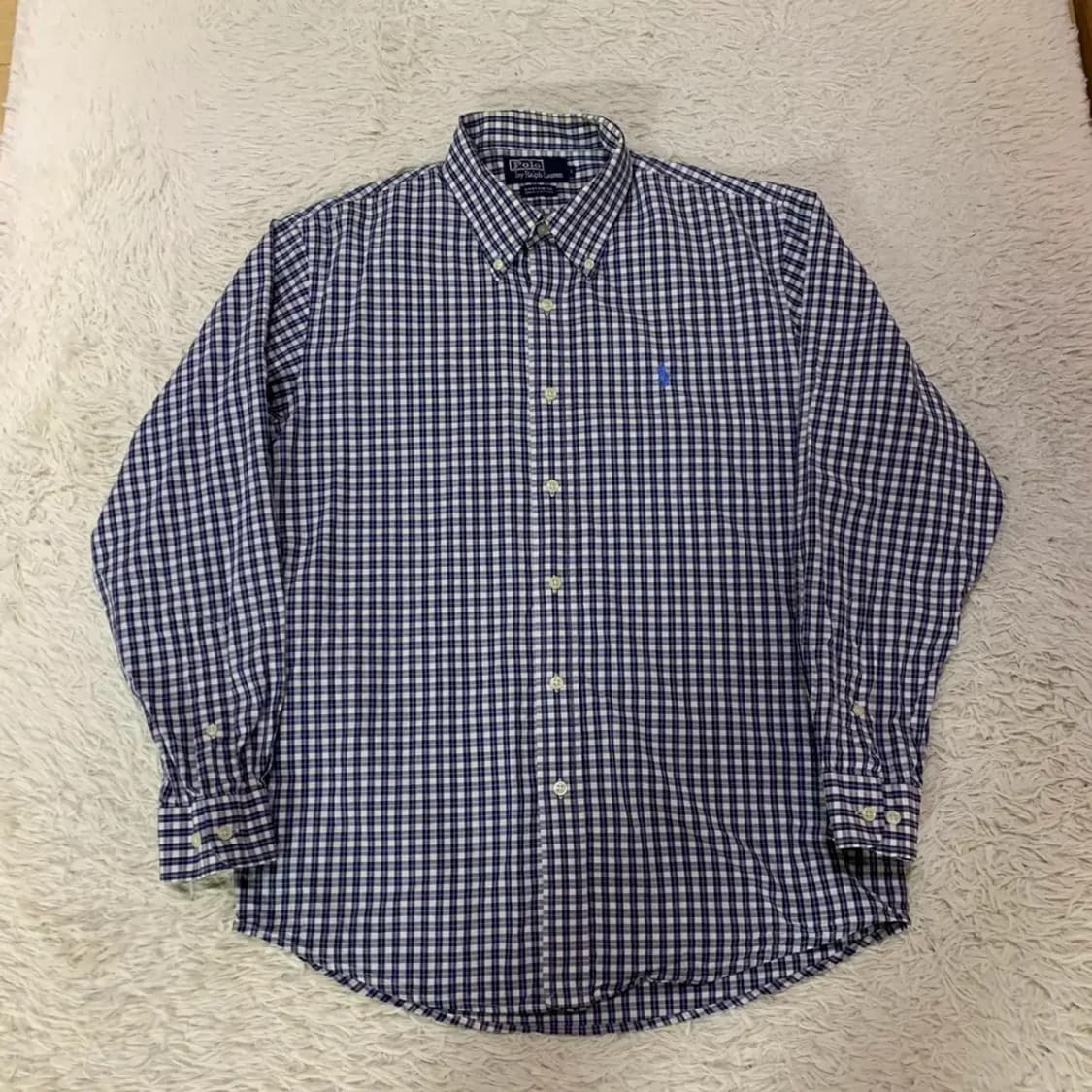 폴로랄프로렌 체크 남방 L 상품이미지2