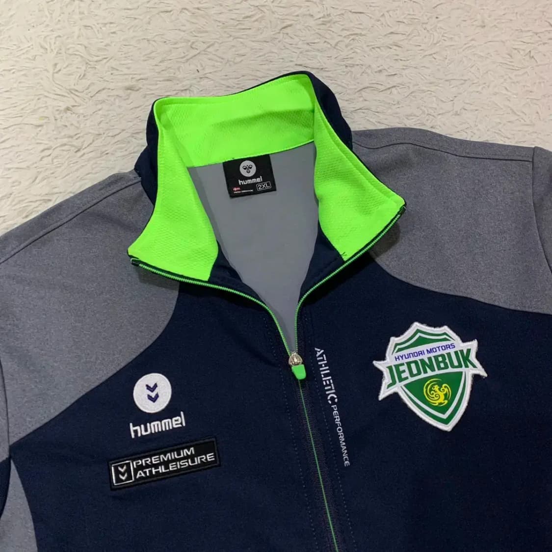 전북현대 선수지급용 트레이닝 집업 XXL 상품이미지3