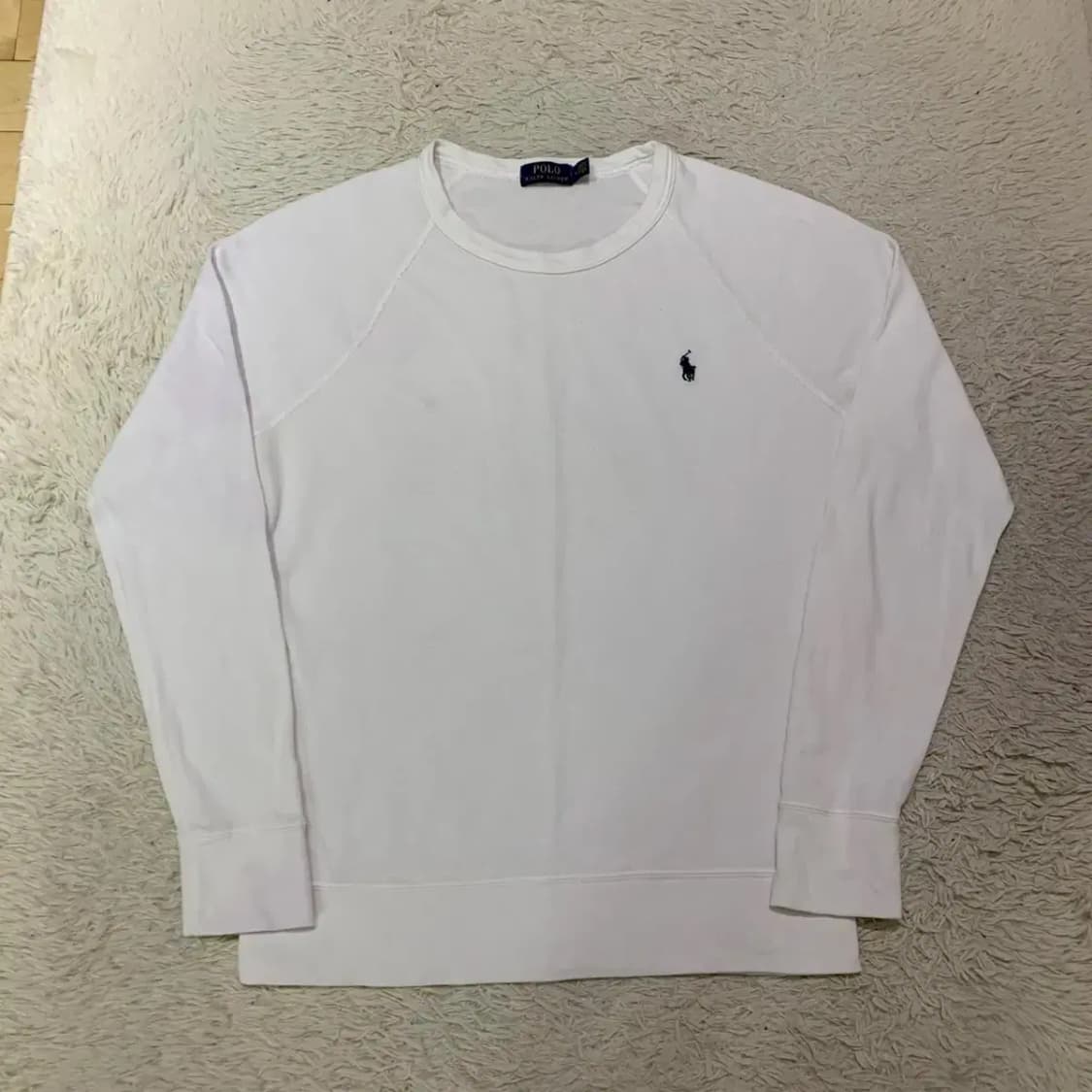 폴로 최신라벨 라운드 맨투맨 M 상품이미지3