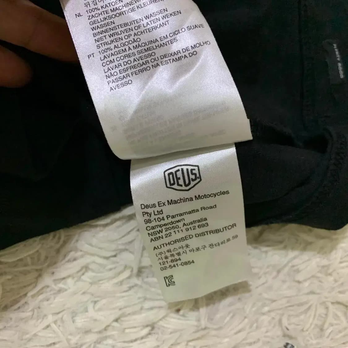 데우스 사이드라인 롱슬리브 M 상품이미지5