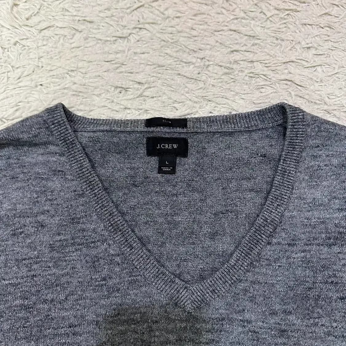 제이크루 V넥 니트 L 상품이미지3