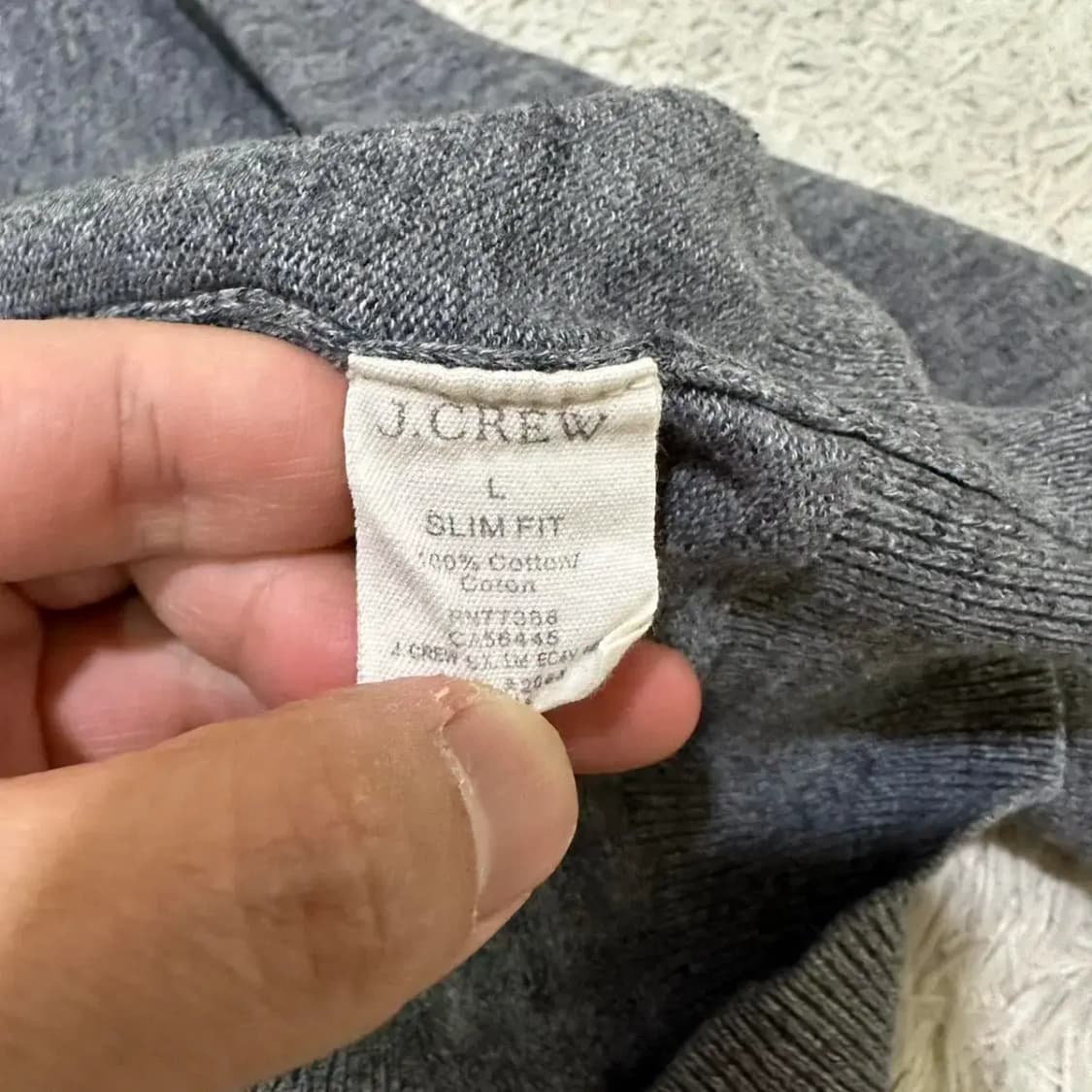 제이크루 V넥 니트 L 상품이미지4