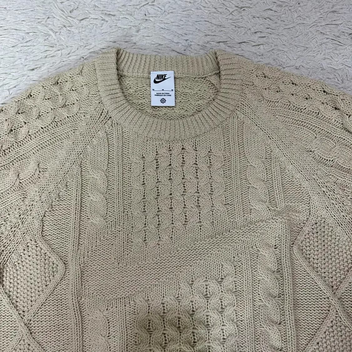 나이키 케이블 니트 M 상품이미지3
