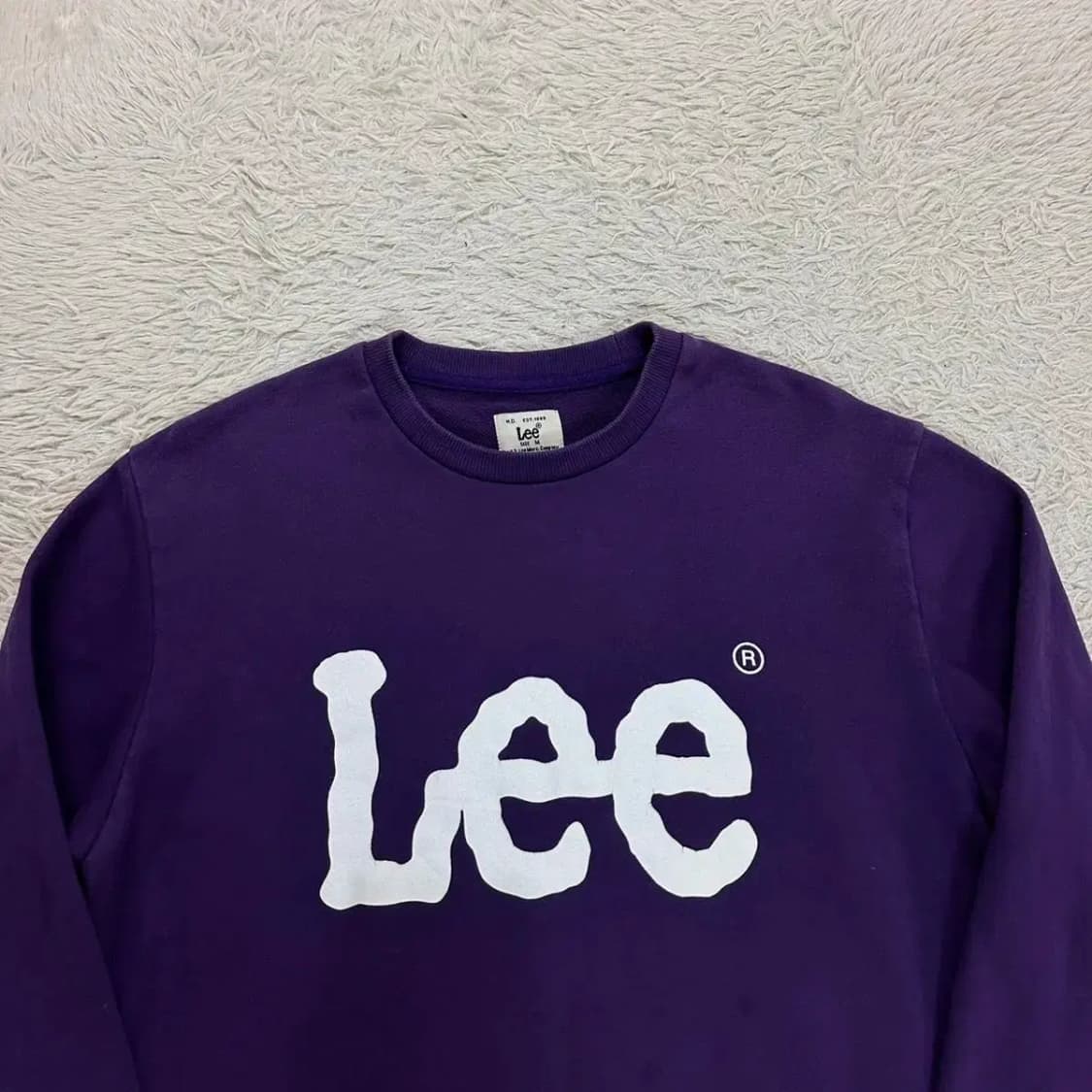 Lee 리 라운드 맨투맨 M 상품이미지3