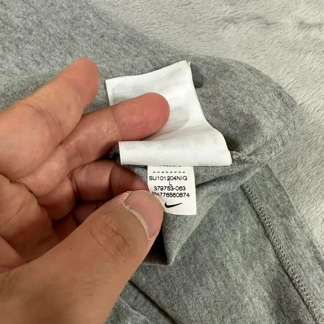 나이키 라운드 반팔 L 상품이미지5