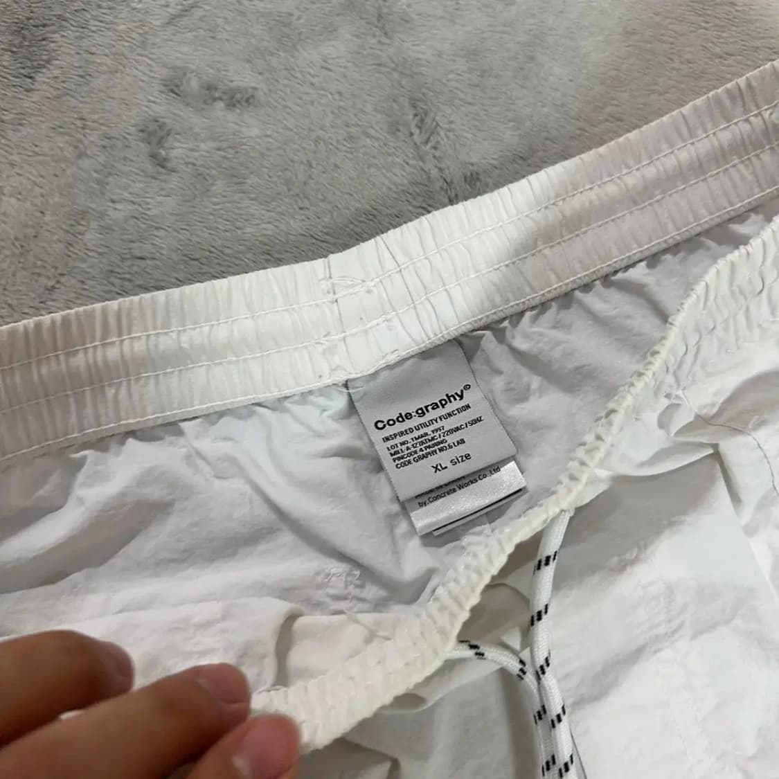 코드그라피 우븐 팬츠 XL 상품이미지4