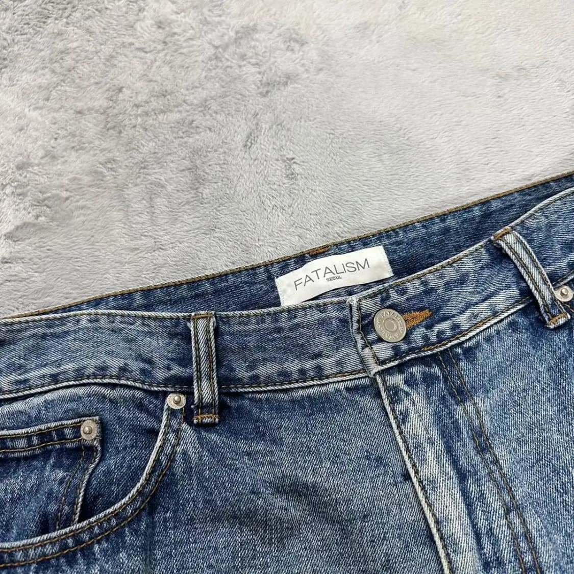 페이탈리즘 중청 청바지 50 상품이미지3