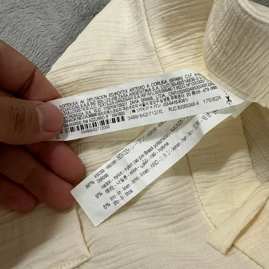 자라 주름 팬츠 32사이즈 상품이미지5