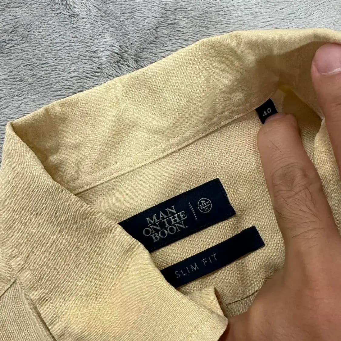 맨온더분 린넨 남방 40 (약 100-105) 상품이미지4