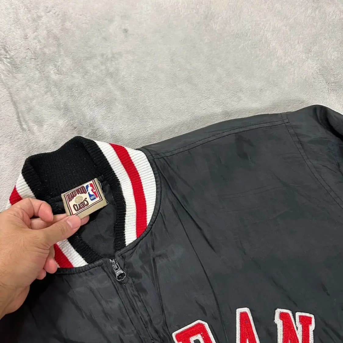 하드우드 90s 시카고불스 바시티 자켓 XL 상품이미지4