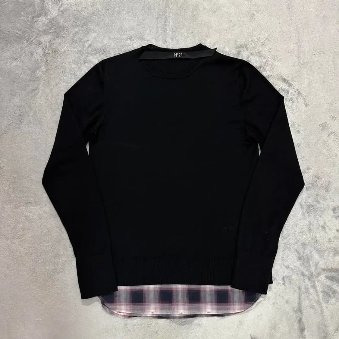 (새상품 급) N21 라운드 니트 남성 50사이즈 상품이미지2