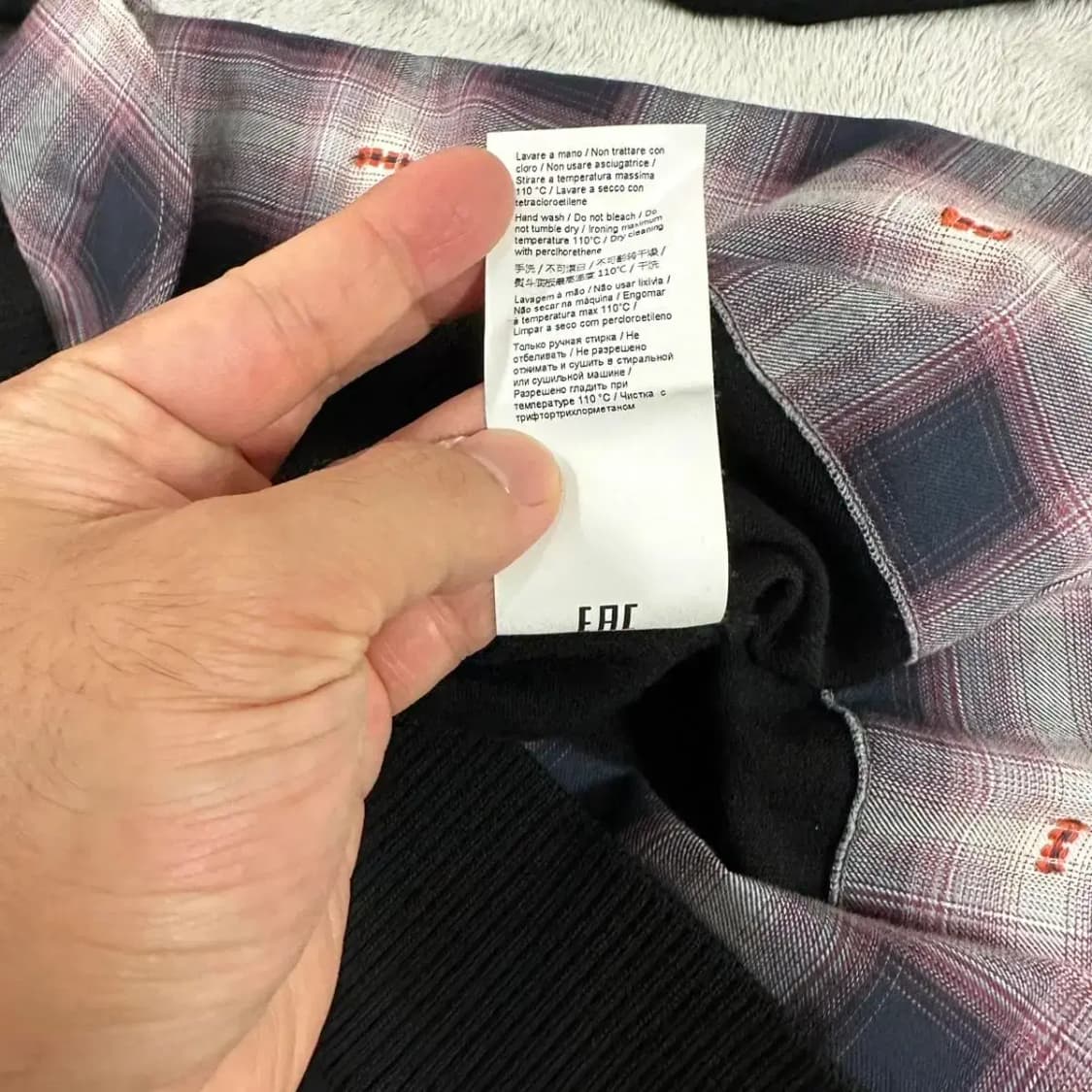 (새상품 급) N21 라운드 니트 남성 50사이즈 상품이미지6