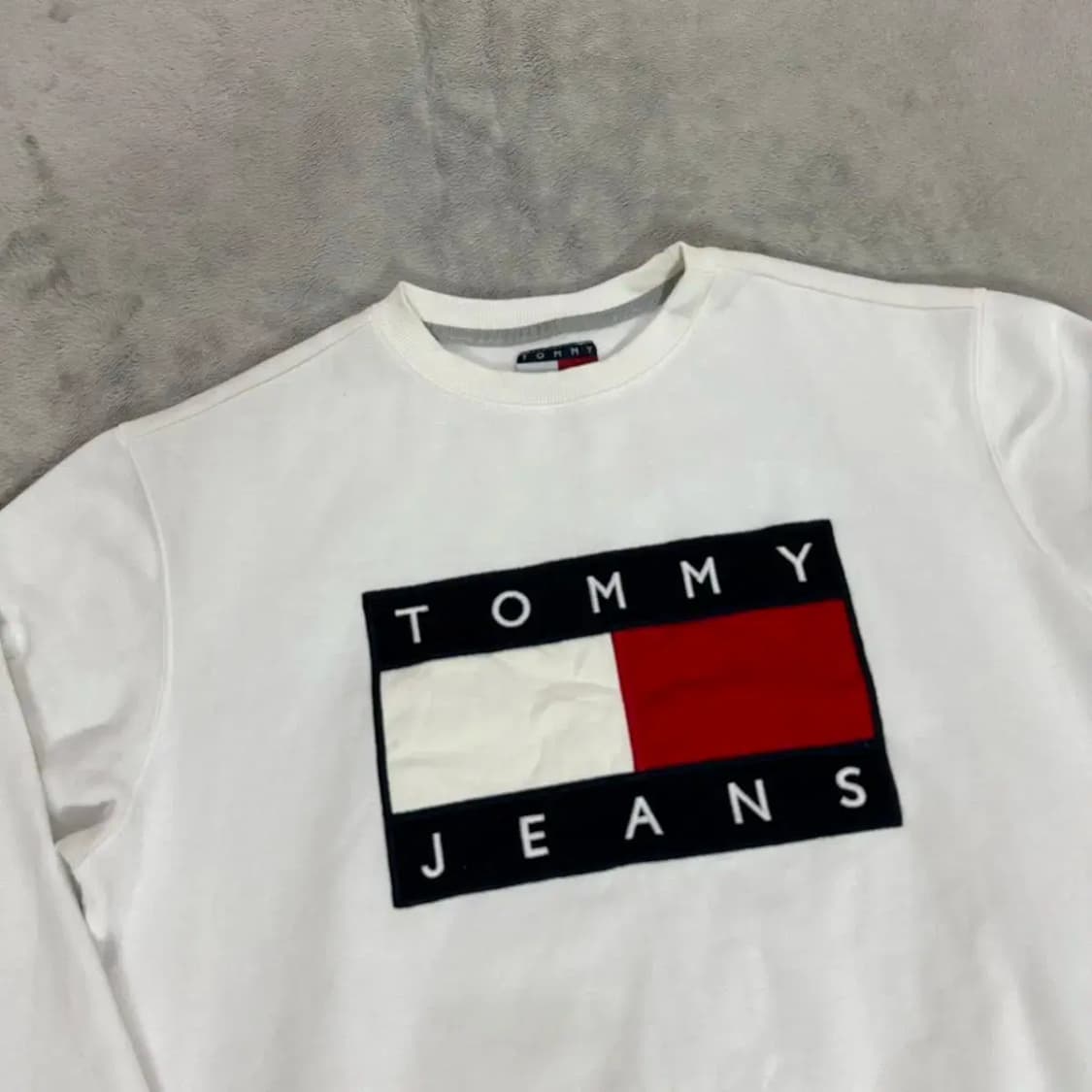 타미힐피거 라운드 맨투맨 M 상품이미지3