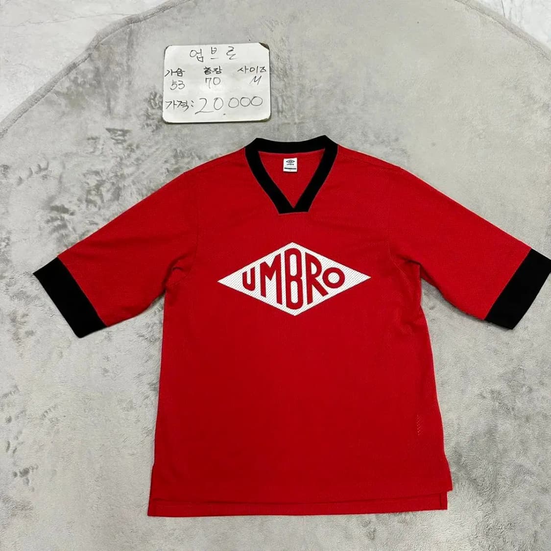 엄브로 매쉬 기능성 반팔 M 상품이미지1