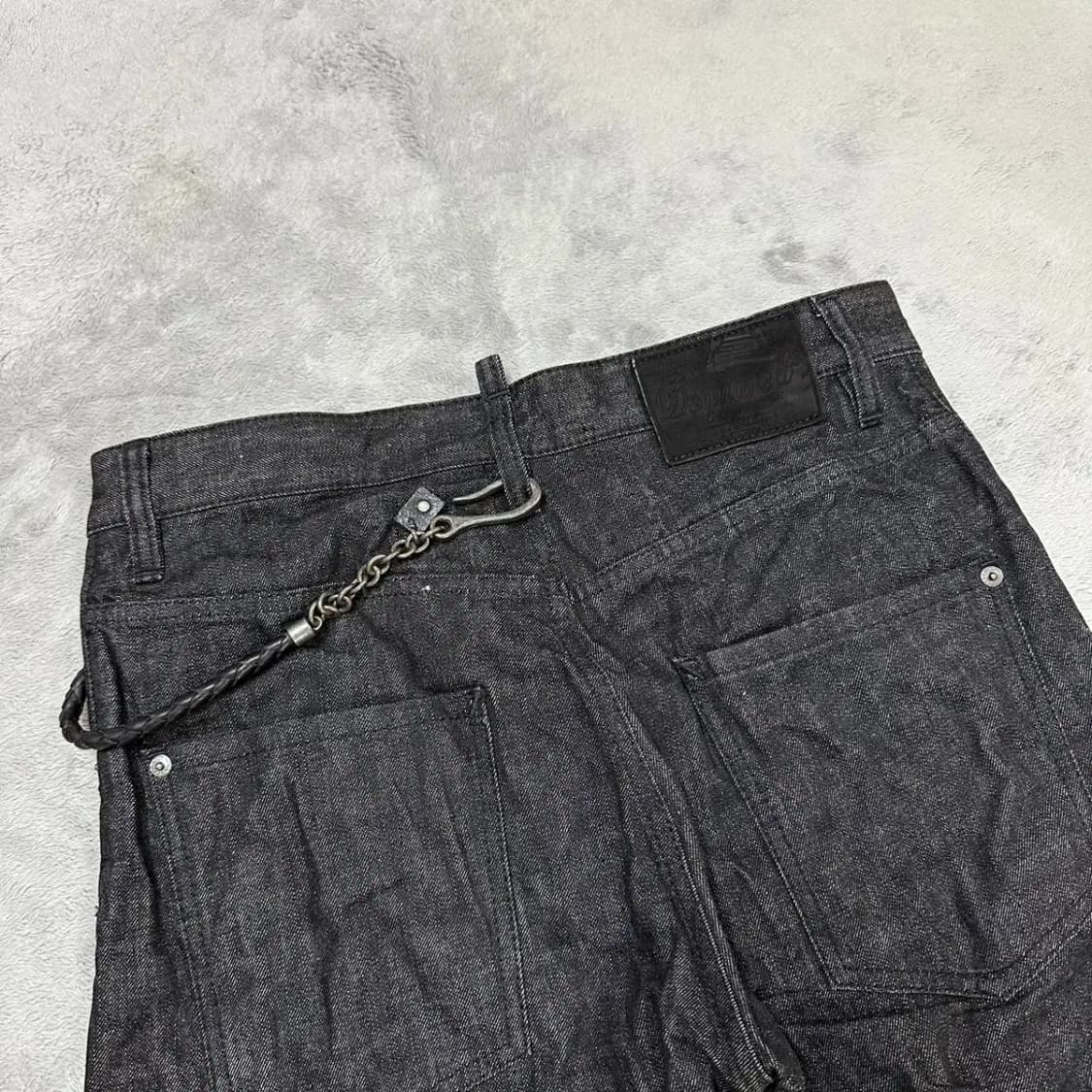 디스퀘어드2 블랙진 청바지 44 상품이미지3