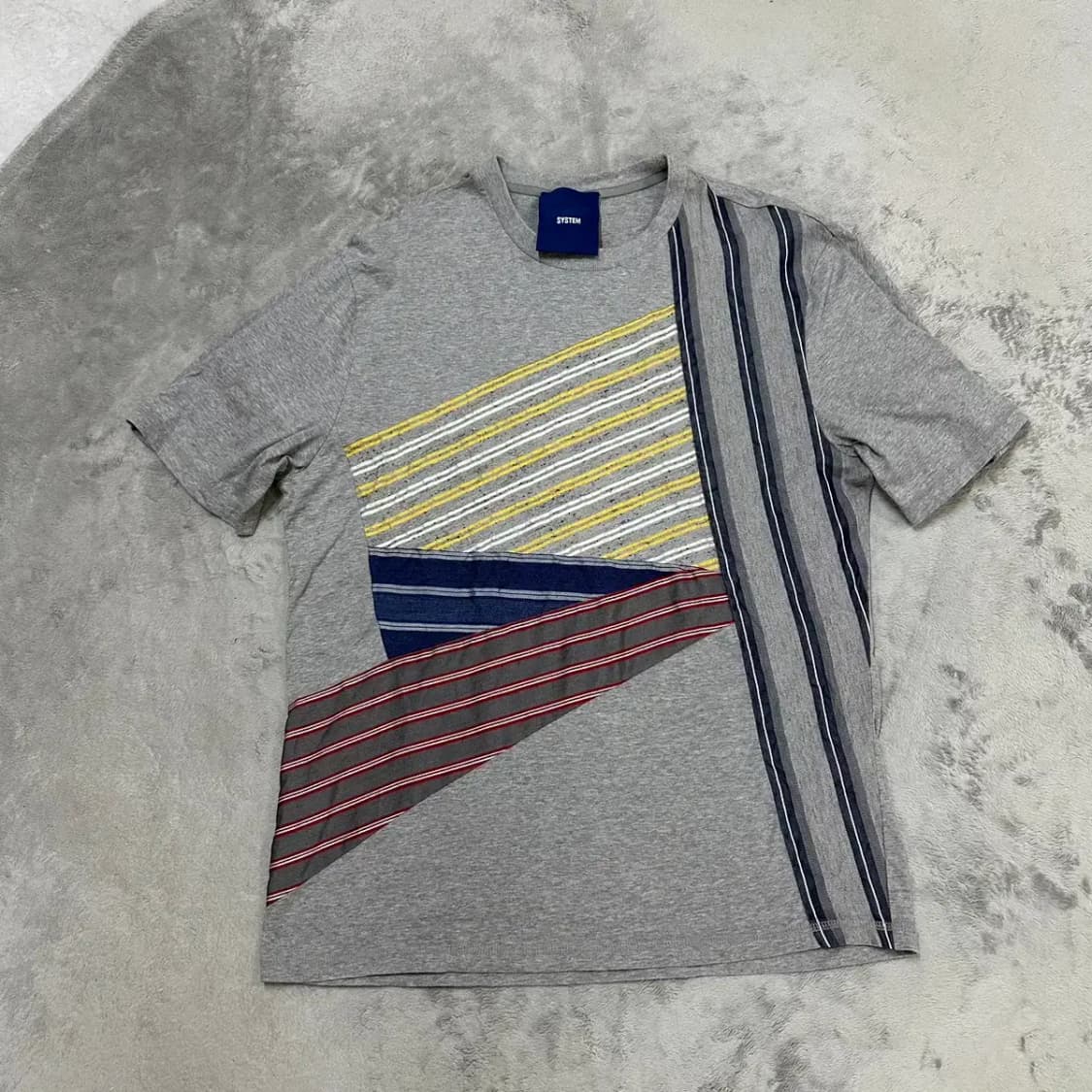 시스템 system 라운드 반팔 100 상품이미지2