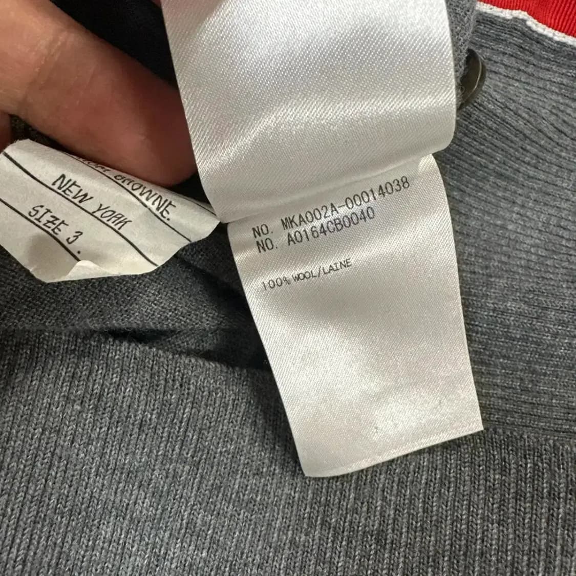 톰브라운 메리노울 니트 3사이즈 상품이미지5