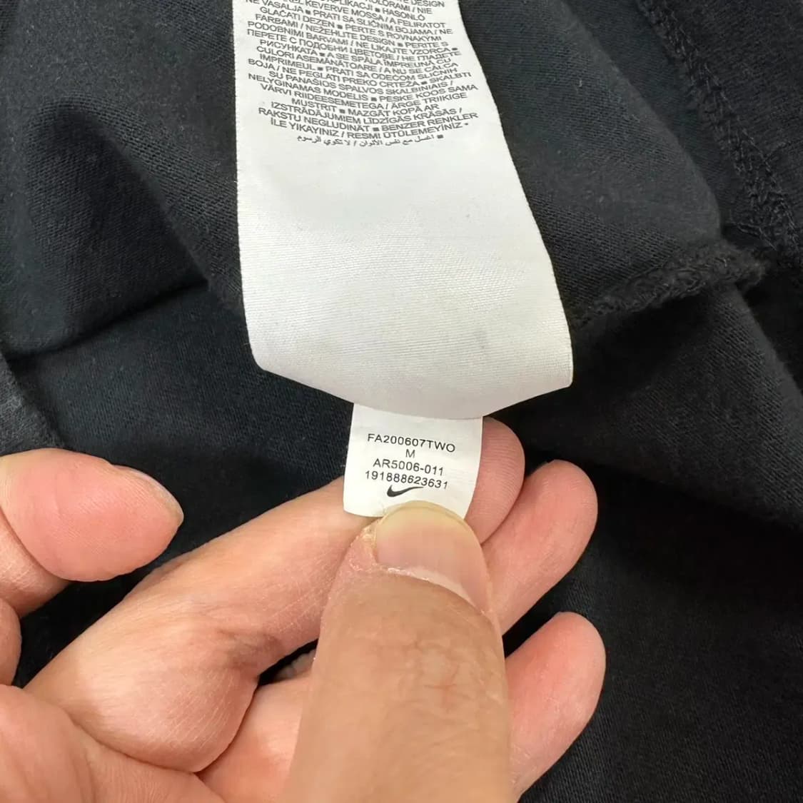 나이키 스우시 반팔 M 상품이미지4