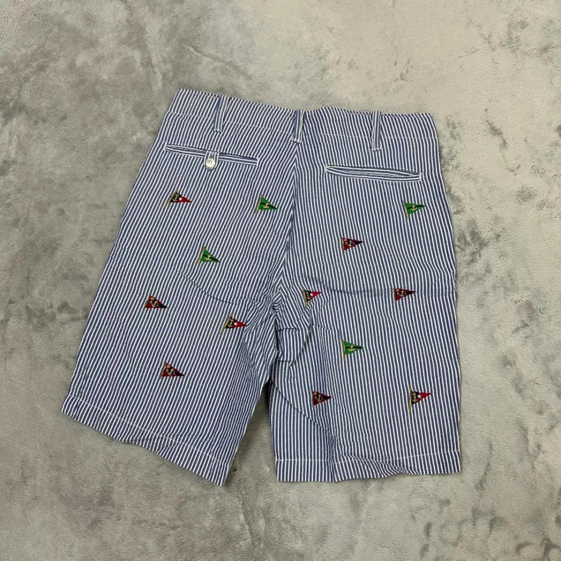 폴로 최신라벨 시어서커 자수 반바지 29사이즈 상품이미지3