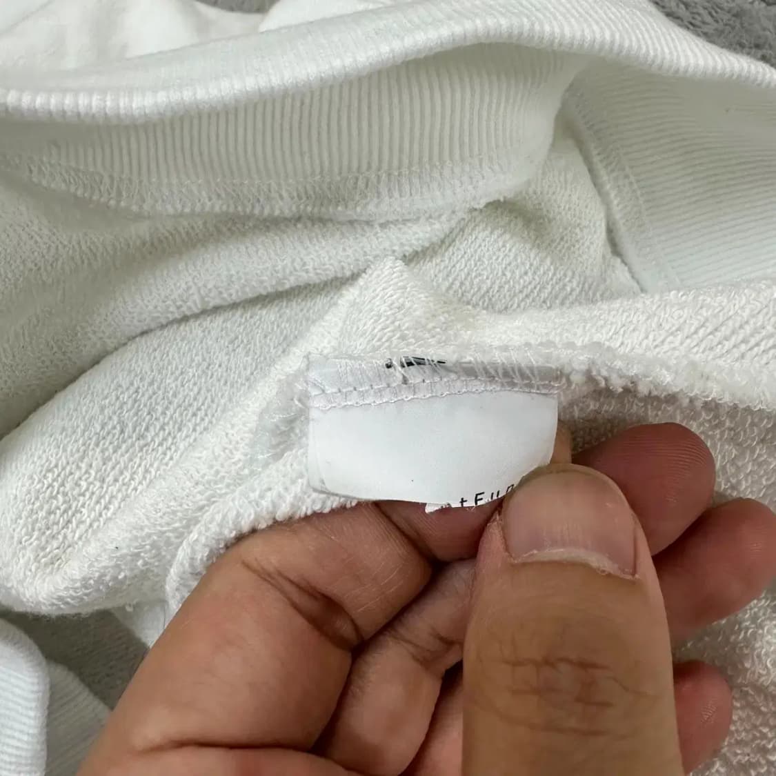 인스턴트펑크 라운드 맨투맨 2사이즈 상품이미지5