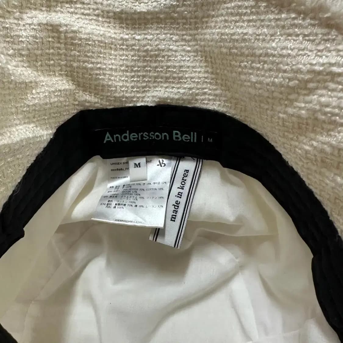 앤더슨벨 버킷햇 M 상품이미지3