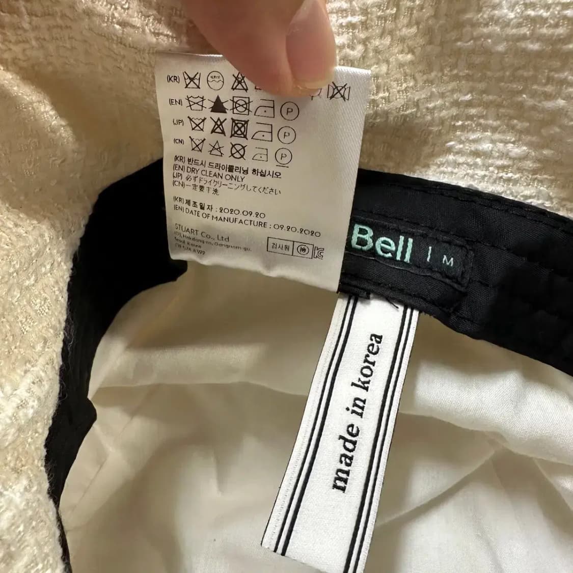 앤더슨벨 버킷햇 M 상품이미지4