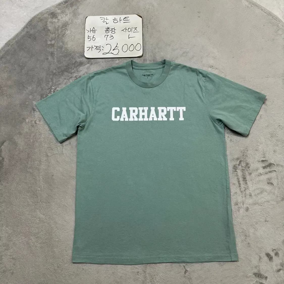 칼하트 라운드 반팔 L 상품이미지1