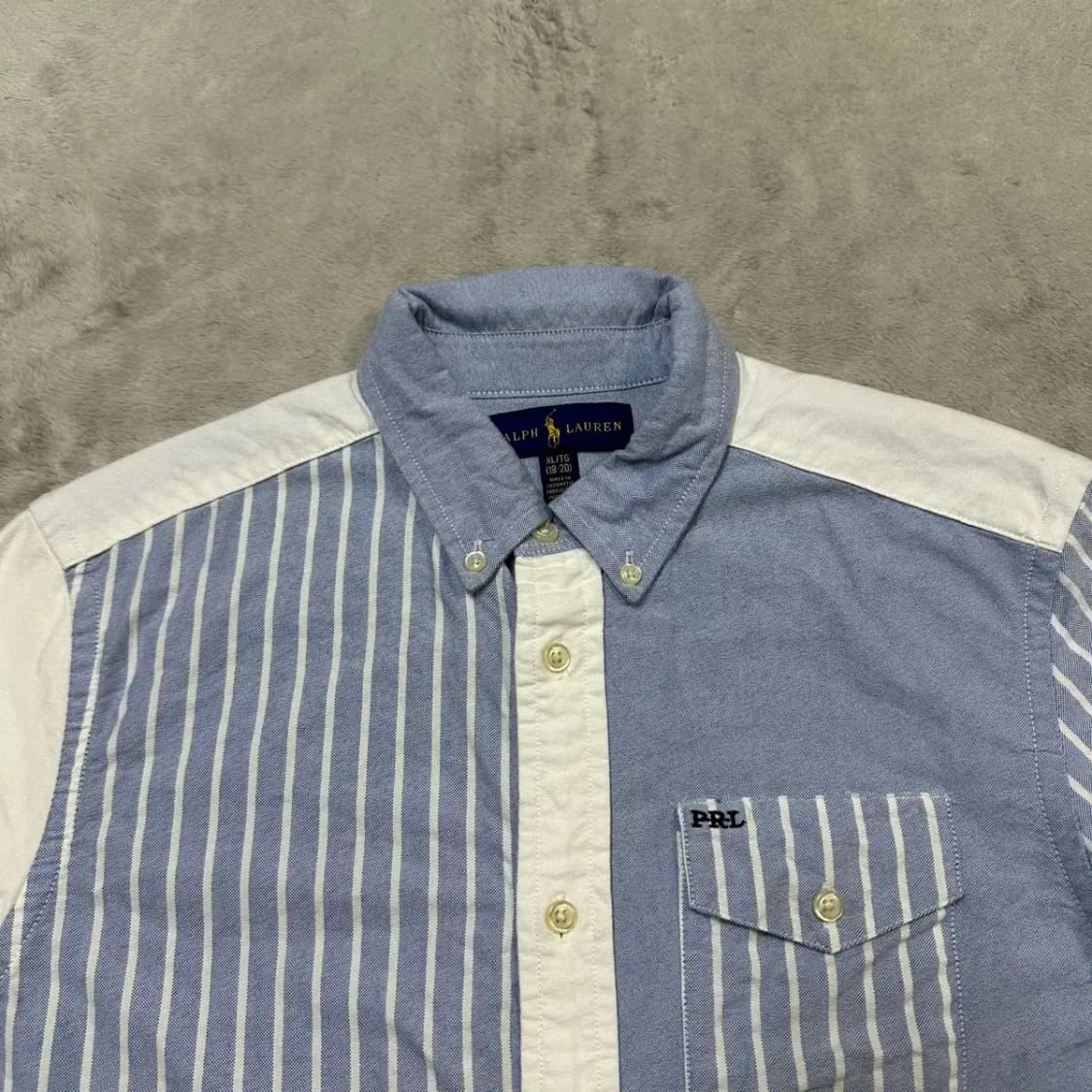 폴로 최신라벨 옥스포드 남방 보이즈XL 상품이미지3