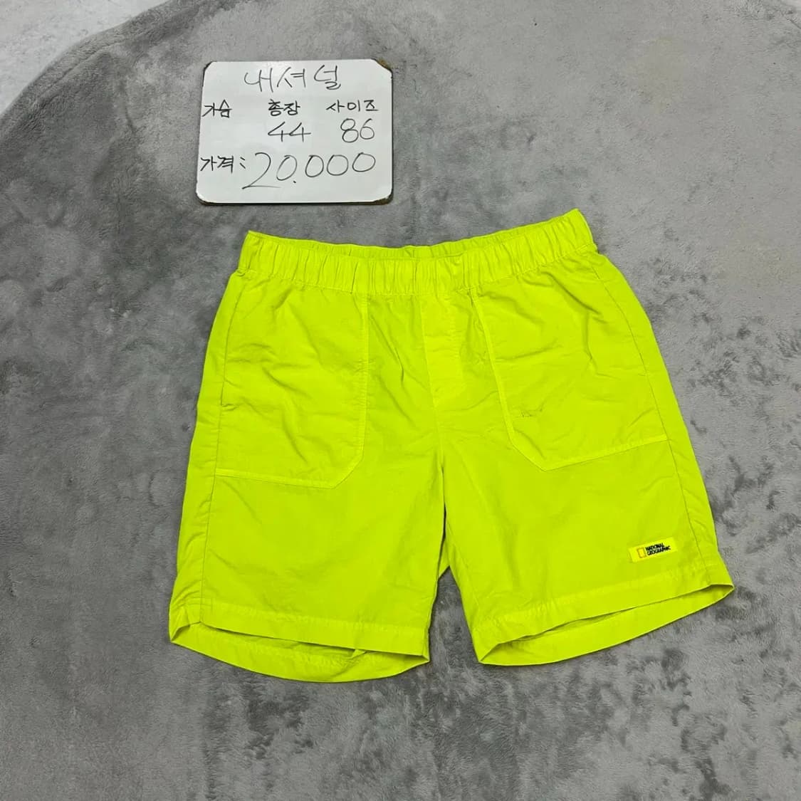 내셔널지오그래픽 우븐 반바지 약32-33 상품이미지1