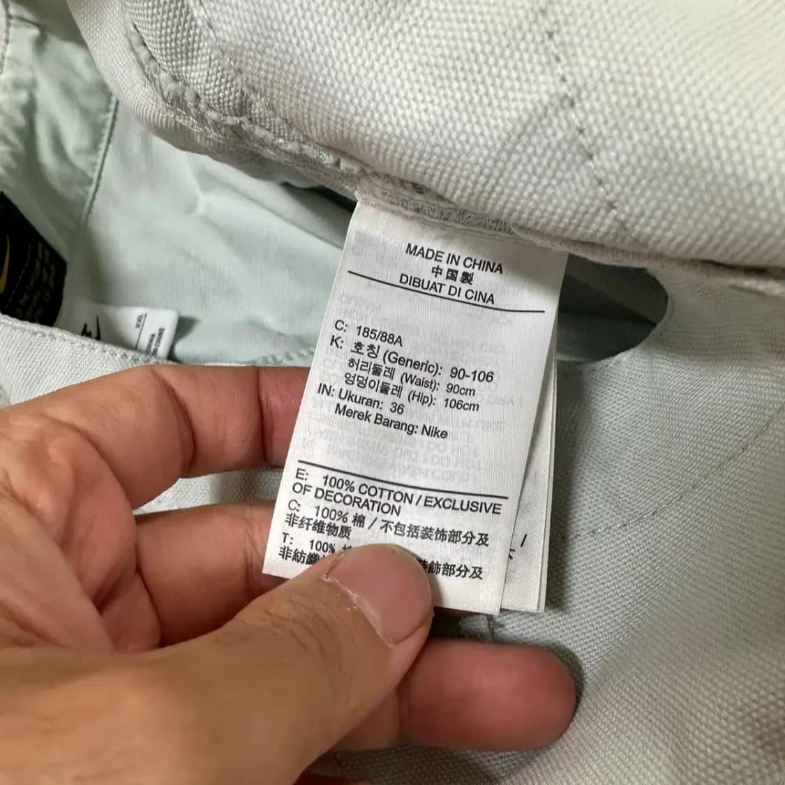 나이키 라이프 우븐 카고 팬츠 반바지 XXL 상품이미지6