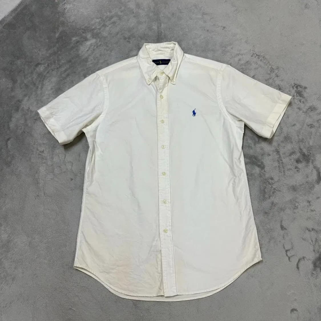 폴로 최신라벨 화이트 남방 S 상품이미지2