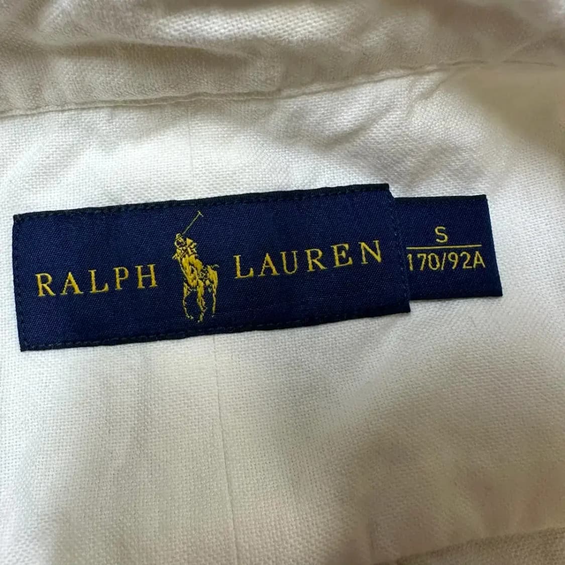 폴로 최신라벨 화이트 남방 S 상품이미지3